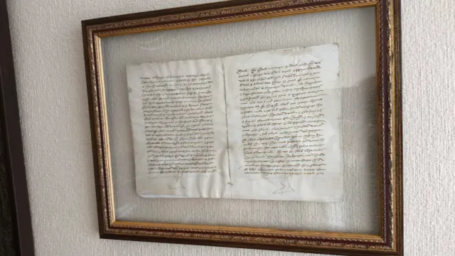 pergamino siglo XVI -1532