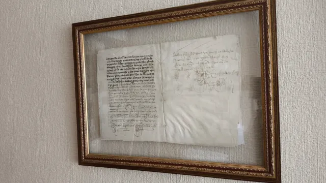 pergamino siglo XVI -1532