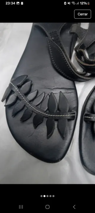 Sandalias Camper Negras Talla 37