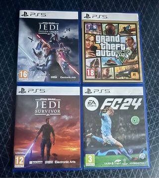 Consola PS5, Mandos y Juegos