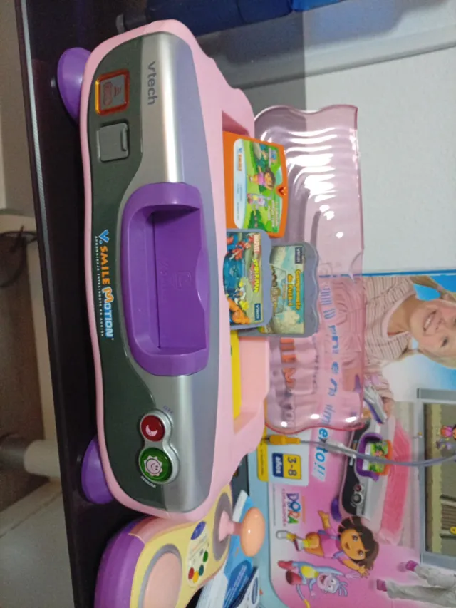 Consola VTech Dora la Exploradora Rosa/Morada