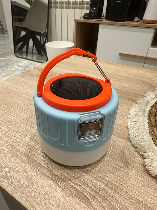 Luz LED Solar/USB Recargable Exterior