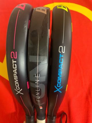 3 Palas de pádel Bullpadel