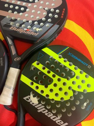 3 Palas de pádel Bullpadel