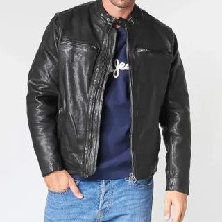 Cazadora Cuero Pepe Jeans Talla L a estrenar