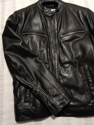 Cazadora Cuero Pepe Jeans Talla L a estrenar