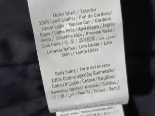 Cazadora Cuero Pepe Jeans Talla L a estrenar