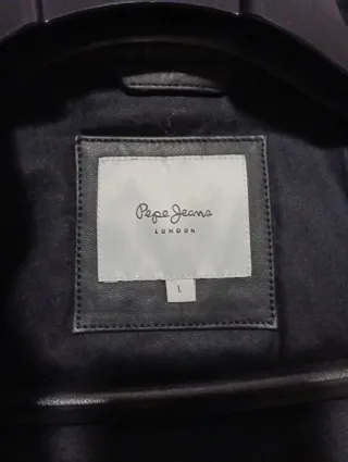 Cazadora Cuero Pepe Jeans Talla L a estrenar