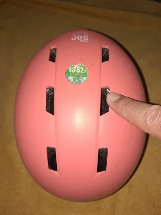 Casco esquí color rosa Wedze T.XS 48-52