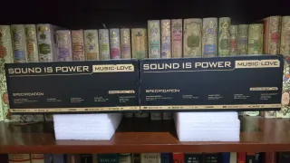 Altavoces MLOVE P3 Outdoor Stereo Speaker verdes