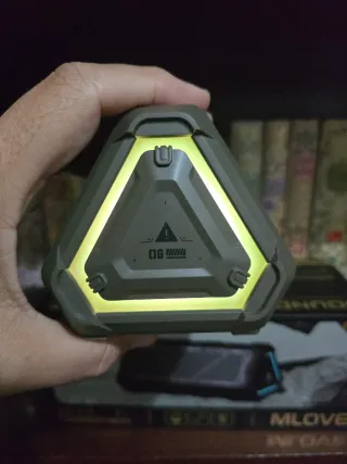 Altavoces MLOVE P3 Outdoor Stereo Speaker verdes