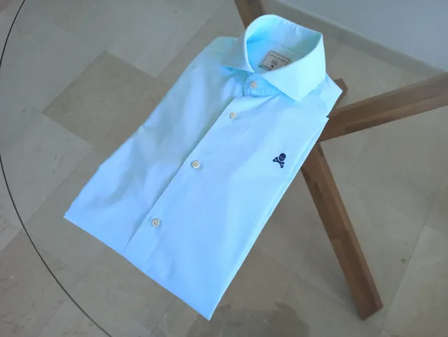 Camisa Hombre Scalpers Talla 38 S