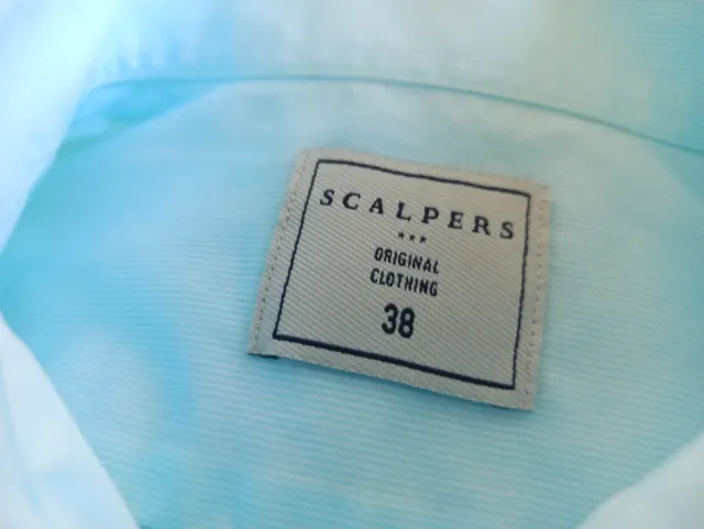 Camisa Hombre Scalpers Talla 38 S