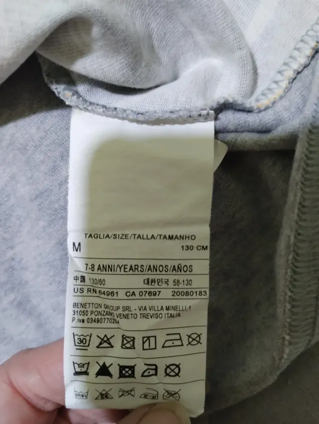 Camiseta Benetton Star Wars Niño Talla 130