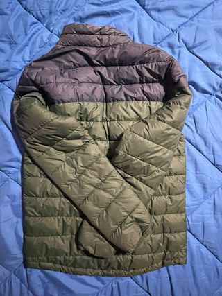 Chaqueta Mountain Pro Verde y Azul Marino Talla 14