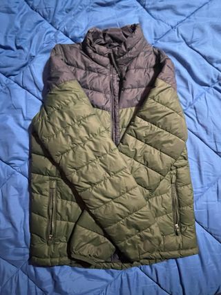 Chaqueta Mountain Pro Verde y Azul Marino Talla 14