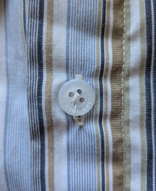 Camisa Fred Perry Talla M Hombre Nueva