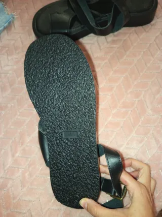 Sandalias Unisex Negras