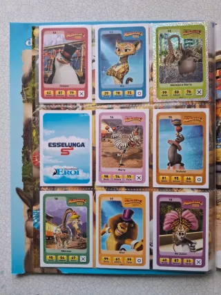 Album DreamWorks Eroi Esselunga + 3 sticker