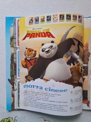 Album DreamWorks Eroi Esselunga + 3 sticker