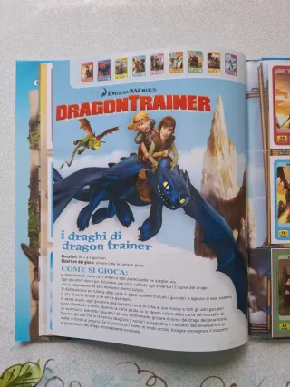 Album DreamWorks Eroi Esselunga + 3 sticker