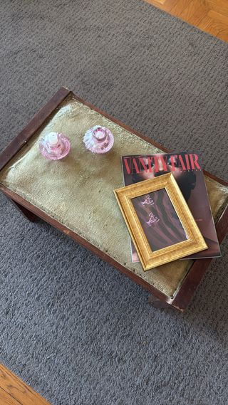 Elegante tavolino vintage salotto