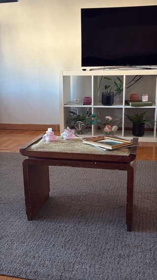 Elegante tavolino vintage salotto