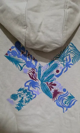 Sudadera Blue Banana Beige Talla S