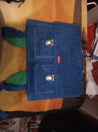 Mochila Infantil Bakker Azul y Verde