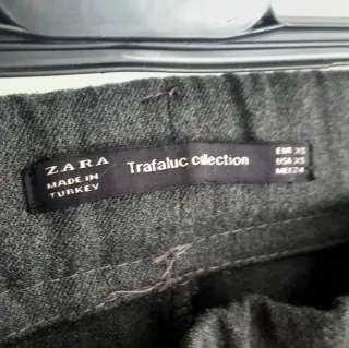 Pantalón Zara Raya Lateral XS