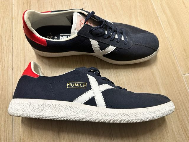 Zapatillas Munich Barrufet Azul/Rojo
