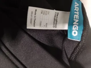 Falda pantalón de tenis negra ARTENGO