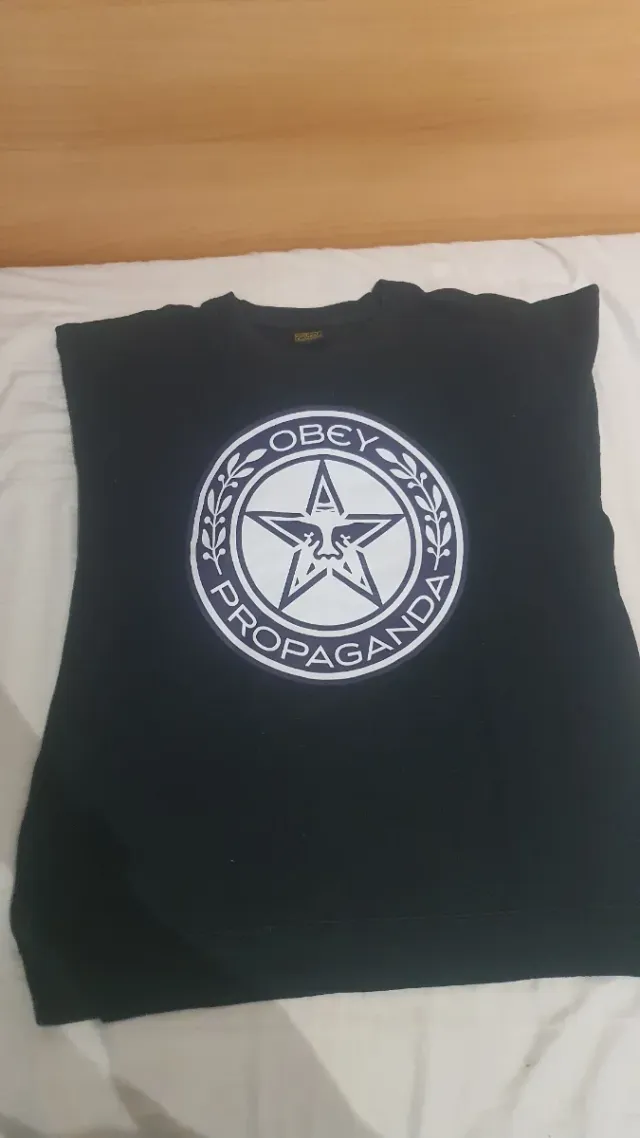 Sudadera Obey Propaganda Negra -Original