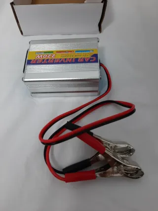 Inversor Coche 220W DC12V a AC220V