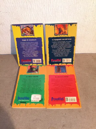 4 libros pesadillas
