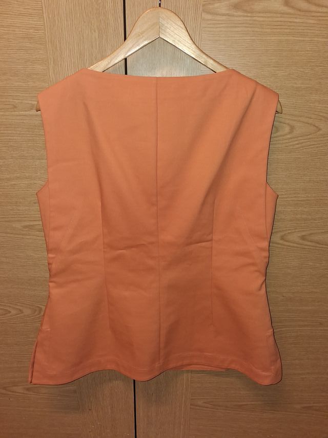 Blusa Purificación García Naranja Talla 42