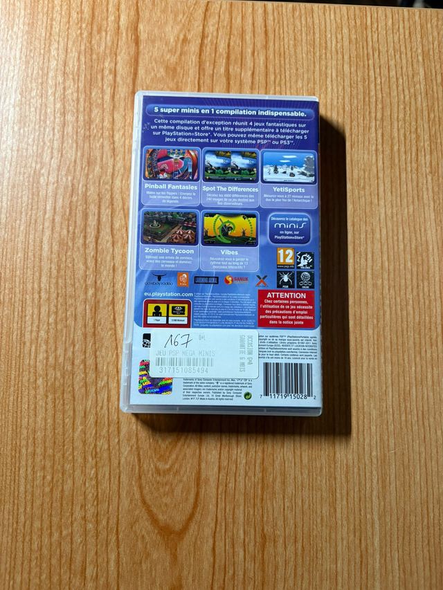 Mega Minis Vol.1 PSP Compilation