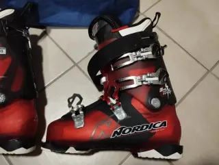 Scarponi sci Nordica rossi 3 pro ngry n.45