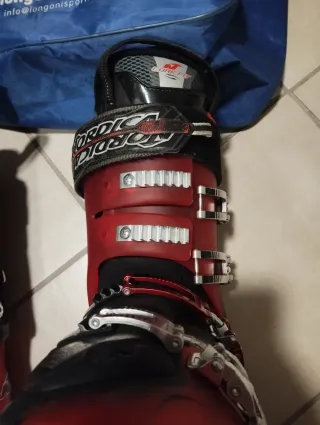 Scarponi sci Nordica rossi 3 pro ngry n.45