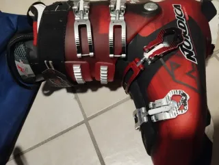 Scarponi sci Nordica rossi 3 pro ngry n.45