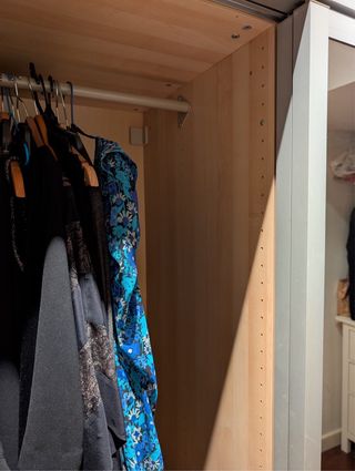 Armario de ensueño, 2x2m puertas espejo, perfecto