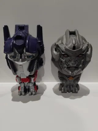 Transformers Optimus Prime y Megatron Burger King