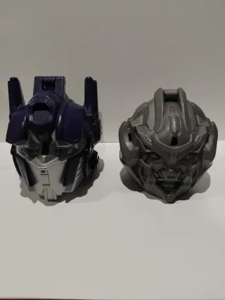 Transformers Optimus Prime y Megatron Burger King