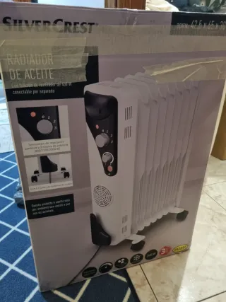 Calentador Eléctrico Blanco