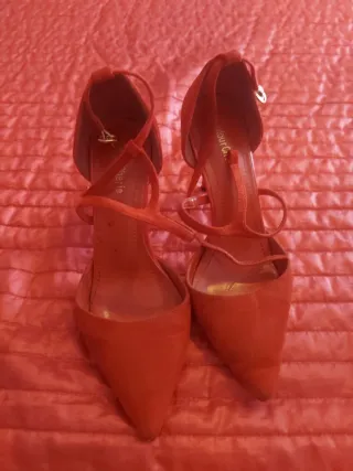 Lote Zapatos Tacón Con Muy Poco Uso