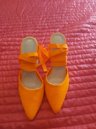 Lote Zapatos Tacón Con Muy Poco Uso