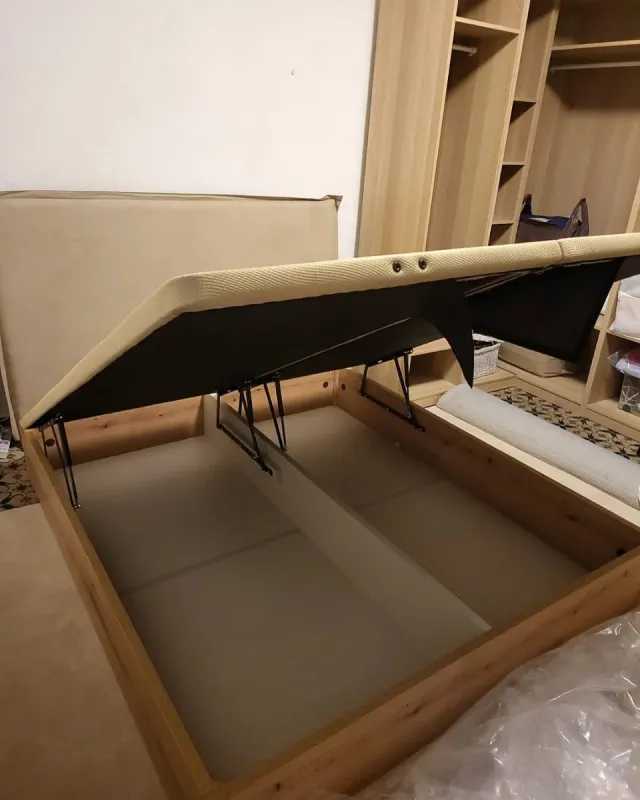 Letto canapé gemello rinforzato molto robusto