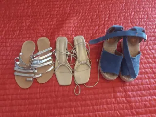 Pack Sandalias con muy poco uso