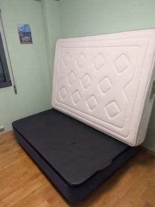Colchón de 135cm con canapé abatible