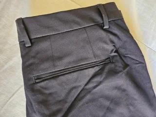 Pantalón traje Zara Negro T-40